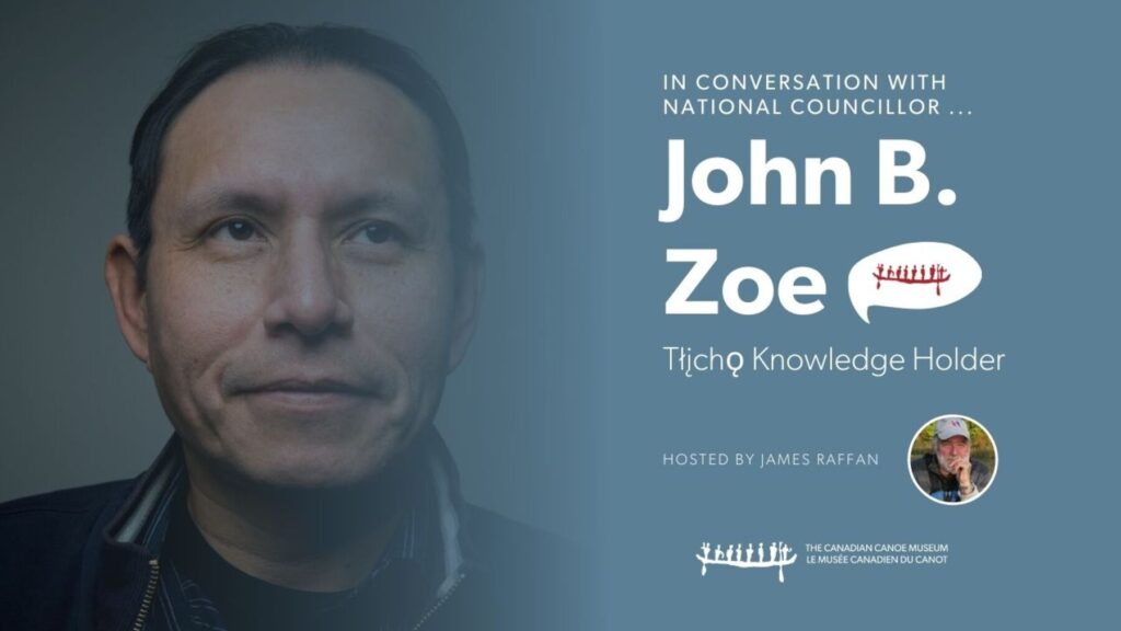 National Council In Conversation graphic with John B. Zoe